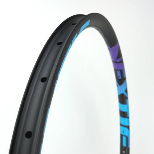 [NXT29SA33] PREMIUM Asymmetric 33mm Width Carbon Fiber 29" Mountain Bike Clincher Rim [Tubeless Compatible]